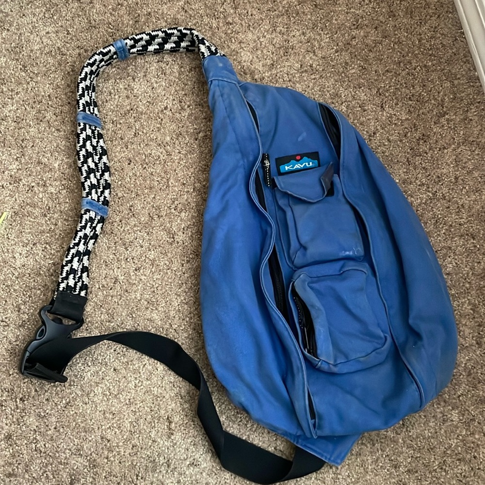 KAVU Blue side bag